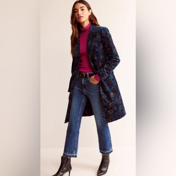 Boden Jackets & Blazers - Boden Canterbury Velvet Coat